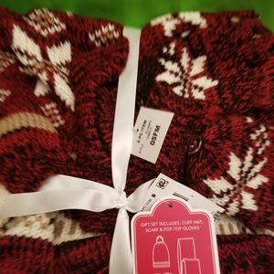 Nwt-Women's (3) Charter Club hat set